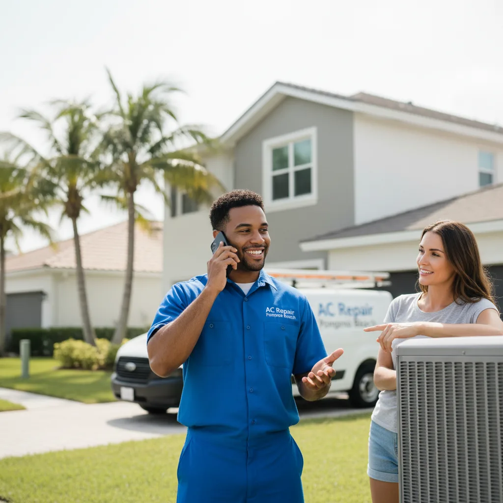 AC Repair Pompano Beach customer support in Waterboro